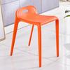 Bancos de Plástico al por Mayor en Stock, Sillas de Plástico Elegantes y Sencillas, Sillas de Comedor para el Hogar, Sillas de Mesa de Comedor Creativas y Únicas, Sillas de Café