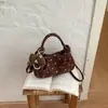 Bolsa de Bolinhas para Mulheres 2026 Nova de Verão Exquisite Pequena Bolsa de Mão para Sair, Textura de Alta Qualidade, Bolsa Dumpling de Ombro Único Transversal