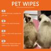 Toallitas Húmedas Yegbong para Mascotas Suaves y Amigables con la Piel Manchas de Lágrimas Oreja Sin Enjuague Toallitas Diarias Suaves para Perros y Gatos