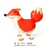 Brinquedo de Balão de Filme de Alumínio Formato de Animal de Estimação Andante Desenho Animado Cachorro Pato Pinguim Andante Balão de Hélio Atacado