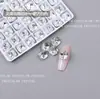 K9 nuevo super flash punta afilada imitación circonio tallado 8mm cuadrado grueso broca para uñas colorida forma de cuadrado para pileta de uñas joyería de uñas 26