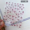 Novos Adesivos de Unha Franceses da Moda com Designs Populares de Laços, Arte de Unha Usável Adesivos Imitando Strass com Verso Adesivo Fino