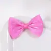 Tela de malla con hotfix multicolor material de lazo semiacabado pequeño fresco accesorios para el cabello tridimensionales DIY hecho a mano al por mayor