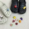Charms de Sapato de Frutas Simuladas Acessórios de Decoração para Chinelos Clipe de Fivela de Sapato Destacável Enfeites 3D