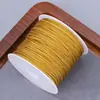 Balde pequeno A-line Acessórios de joias DIY, pulseira de cordão trançado colorido feita à mão, material de cordão semiacabado para tecelagem de nó chinês