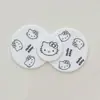 Accesorios Acrílicos con Borde Redondo Impreso de Gato Kt con Lazo Accesorios para Pasador de Pelo y Tocados Hechos a Mano Materiales para Manualidades Venta al por Mayor