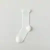 Meias de Seda para Mulheres, Meias de Cano Médio, Meias Finas de Verão Sem Costura, Estilo Ballet com Renda, Meias Largas de Verão para Combinar com Sapatos Pequenos de Couro