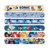 Pulsera de Bofetada Sonic Anillo de Bofetada Sonic Pulsera de Muñeca de PVC Juguete de Bofetada con Temática de Sonic Pulsera de Anime