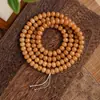 Nuevo Pulsera Bodhi Estilo Chino con Ámbar Amarillo Envejecido y Cuentas de Manzana, Joyería para Meditación Alivio del Estrés