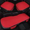 Cojín para Asiento de Coche de Seda de Hielo Juego de Tres Piezas, Cojín Ventilado para Asiento de Cinco Plazas, Cojín Antideslizante Transpirable para Asiento, Cojín de Seda de Hielo en Stock