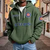 Ropa Nueva para Hombre Transfronteriza 3D Amazon Más Vendida Sudadera con Cremallera Tendencia de Comercio Exterior Sudadera Serie Nueva de la NFL