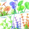 Atacado direto da fábrica decoração de bandeja de areia para aquário plantas aquáticas de simulação de plástico flores artificiais paisagismo de aquário série CS