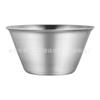 Taza de salsa de acero inoxidable 304, taza para salsa de tomate, ensalada de bistec, taza para salsa de tortilla, taza para salsa, platillo
