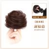 Bolas de Cabelo Cheio Cabelo Liso Círculo Pacote de Cabelo Feminino Cabelo Real Cheio Botão de Flor Antigo Artefato Fofo Pacote Bolas