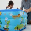 Piscina Inflável de Bolhas com Fundo, Impressa, Duas Camadas/Três Camadas, 1,35m/2,01m, Atravessando Fronteiras, Atacado de Fábrica