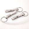 Hebilla Gruesa de Acero Inoxidable con Forma de 8 Caracteres Clásica Pasada de Moda Llavero Anillo de Llaves Suministro de Venta Caliente de Tienda de Un Dólar