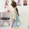Nova Bolsa de Palha Grande Capacidade para Férias na Praia, Bolsa de Tricô Floral para Praia, Bolsa Tote Elegante de Ombro Único para o Dia a Dia