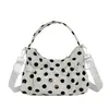 Bolso con Lazo de Puntos para Mujer 2026 Verano Nuevo Dulce Moderno Bolso de Hombro Bolso Cruzado Casual para Viajes Diarios Bolso Grande