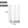 Venta Directa de Fábrica de Floreros de Plástico Imitación Vidrio de Alta Transparencia, Cubos para Flores Ecológicos, Contenedores Hidropónicos Espesados para Plantas y Botellas