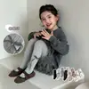 Leggings Infantis Outono 2026 Roupas Externas Malha Meia-calça para Meninas Longa Listrada Laço Pequeno Médio Crianças Meias de Bebê