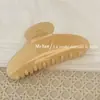 Tono azul claro cremoso Clip de agarre para PC coreano Pinza para el cabello de temperamento Lingote Pinza de tiburón Placa Pinza para el cabello Pinza de pelo nueva