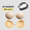 Almofadas de Silicone Redondas Transfronteiriças Adesivas, Almofadas Push-Up e Anti-Amassado para Noivas e Vestidos de Noiva, Almofadas Especiais para Seios Grandes