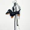Bolsa de Cuerda Tejida con Dibujos Animados Creativos de Cuero para Perro Salchicha Colgante Accesorios Llavero Colgante Creativo Serie Miu