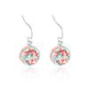 Venta Caliente Transfronteriza de Amazon Pendientes de Flores Secas Estilo Bosque Pendientes de Flores Secas de Resina Fábrica Venta al por Mayor Flores