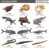 Simulação Transfronteiriça Mini Fazenda Aves Galinha Pato Ganso Vaca Ouro Animal Pequeno Modelo em Miniatura Ornamentos de Mesa de Areia Atacado
