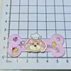 Lindo Perrito Hueso Acrílico Accesorios DIY Hecho a Mano Paquete de Materiales para Funda de Teléfono Móvil Parche de Dibujos Animados Flor de Zapato Joyería
