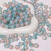 [Colección de Proteínas Rotas] Cuentas de Jade de 10 mm, Cuentas de Palomitas de Maíz, Pulseras de Cuentas, Accesorios de Cuentas de Vidrio