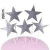 Skr dólar símbolo de dólar bola dorada y plateada decoración de pastel enchufe de bola de metal bola dorada adornos nubes se pueden escribir a mano