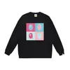 Comercio exterior transfronterizo marca de tendencia estilo japonés BAPE cabeza de tiburón estampado de letras unisex sudadera con cuello redondo colección