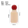 Frasco de Perfume Aveludado 50ml Venda Direta de Fábrica Processamento Em Estoque Frasco de Vidro Transparente Frasco Vazio Frasco Pequeno para Recarga de Perfume