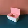 Exportado para o Japão Caixa de Lenços Umedecidos Caixa de Lenços Umedecidos Coberta à Prova de Poeira Caixa de Armazenamento Doméstica para Desktop Caixa Selada para Papel Toalha Máscara