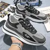 Zapatos Deportivos Casuales para Hombre, Zapatos de Malla Transpirables de Caña Baja Estilo Coreano, Antideslizantes y Resistentes al Desgaste para Estudiantes, Zapatos para Correr, Transfronterizo