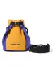 Bolso Cruzado de Nailon con Bloques de Color Dopamina y Cordón, Mini Bolso de Hombro Ligero para Botella de Agua para Senderismo y Montañismo al Aire Libre, para Parejas