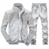 Traje transfronterizo 2023 para hombre, primavera y otoño, nuevo estilo coreano, sudadera, traje deportivo informal para hombre, manga larga, dos piezas, Amazon
