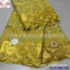 Al por mayor del fabricante Vestido de tela de algodón con patrón de planta estilo africano bordado con diamantes calientes para mujer Tela Cl17-306
