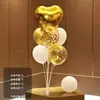 Decoraciones de Globos Flotantes de Mesa y Piso con Tema de Cumpleaños Feliz Cumpleaños para la Fiesta de Primer Cumpleaños de Niños, Decoraciones Brillantes