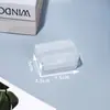 Caixa de Armazenamento Caixa Quadrada Pequena Caixa Quadrada de Plástico Transparente Caixa Quadrada Pequena Caixa de Fones de Ouvido Caixa de Armazenamento de Joias Caixa para Peças Pequenas