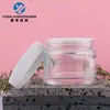 Em Estoque Pote de Creme Transparente 100g, Pote para Creme Facial, Pote para Creme para os Olhos, Pote de Vidro Vazio, Frascos Dosadores Cosméticos no Atacado