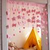 Menina Princesa Rosa Planeta Cortina de Porta Cortina Divisória Desenho Animado Significado Cortina de Tecido Cozinha Quarto Sala de Jantar Meia Cortina Cortina Decorativa