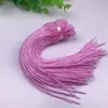 72# Nó chinês tecido à mão anel de puxar falso pingente DIY pulseira colar anel de puxar em espiral acessórios de joia atacado
