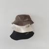 Sombreros Coreanos para Niños Qiu Nan Primavera y Otoño 2026 Nuevo Estilo Versátil Sombrero de Cubo con Protección Solar de Oso Sombrero de Pescador para Bebé Venta al por Mayor