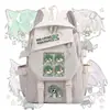 Mochila de mercancía del Dios Maligno Moran, mochila estilo anime 2D del equipo del hospital Wang Qing Han Yu para estudiantes hombres y mujeres, moderna