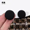 Botões de Borracha Artesanais DIY Personalizados para Roupas de Exterior e Jaquetas, Botões Decorativos, Pequenos Botões de Moda Perfumados, Botões de Pelo, Acessórios