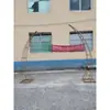 Nuevos Accesorios de Boda Arco de Puerta de Cuerno de Hierro Forjado Decoración de Escenario para Área de Bienvenida de Bodas al Aire Libre Metabo