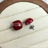 Aretes de Titanio Jiangtai F136 Perla de Sirena Cubo Pequeño Cuerpo de Aleación de Titanio G23 Joyería para Piercings Oreja Hueso Studs