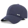 Gorra de béisbol de lana para hombre de importación, engrosada para abrigar, con protección para las orejas, elegante gorro casual de algodón para exteriores a prueba de frío